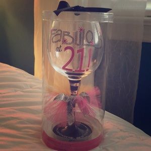 Fabulous 21 Wine Glass